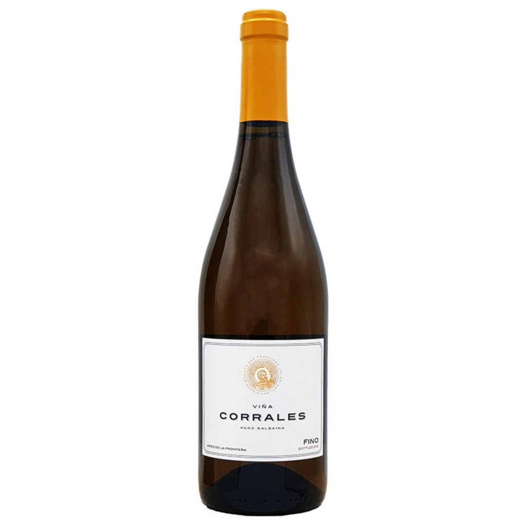 Bodega San Francisco Javier 'Vina Corrales' Pago Balbaina Fino Sherry, Andalucia, Spain NV