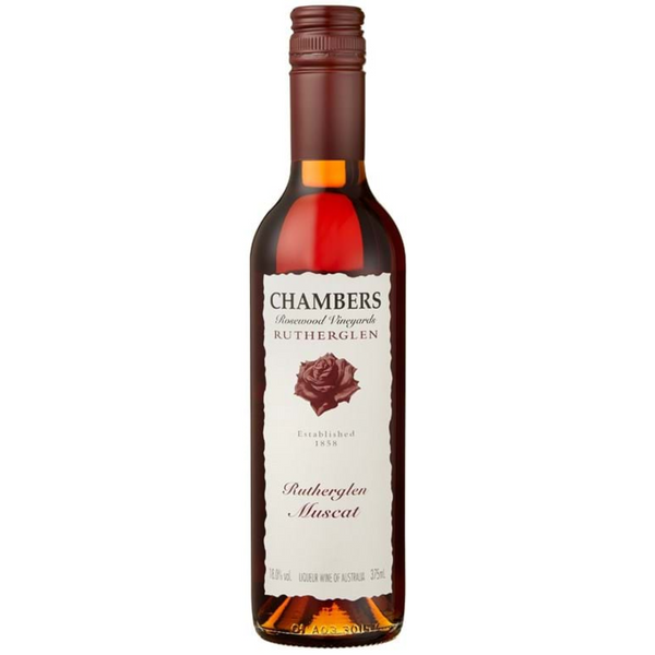 Chambers Rosewood Vineyards Muscat, Rutherglen, Australia NV Case (6x375ml)