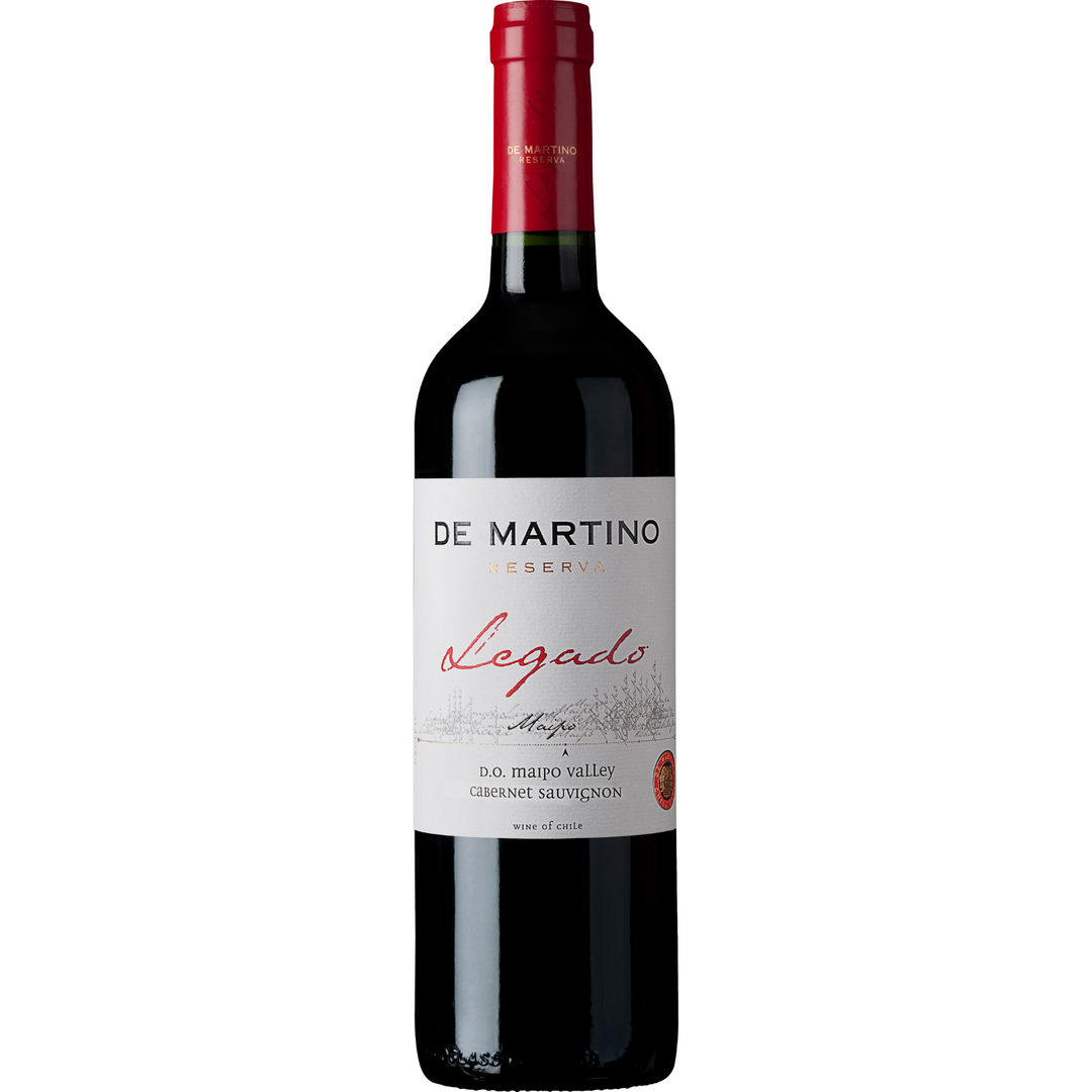 De Martino Legado Reserva Cabernet Sauvignon, Maipo Valley, Chile 2020 Case (6x750ml)