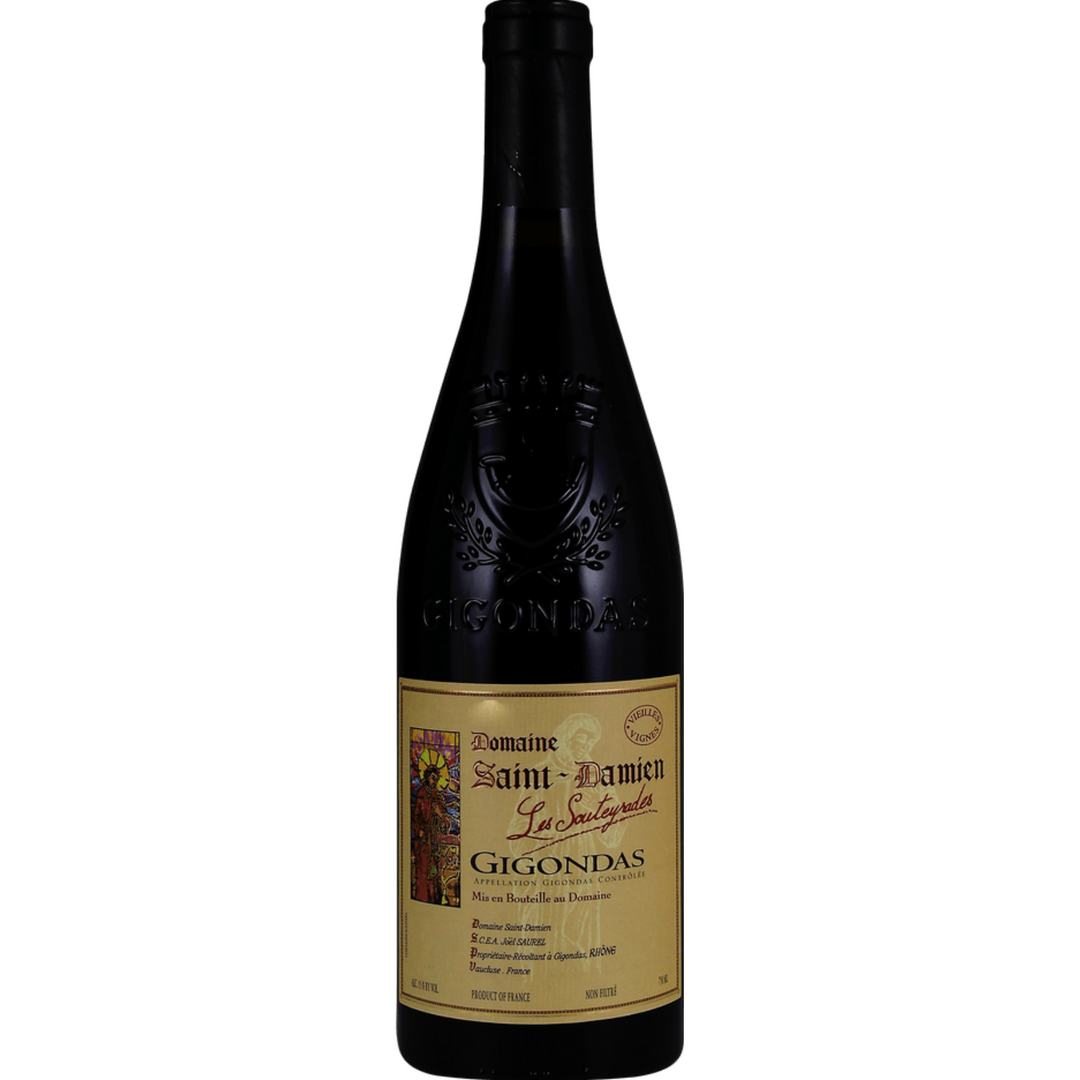 Domaine Saint Damien Gigondas, 'Les Souteyrades Vieilles Vignes', Rhone, France 2010