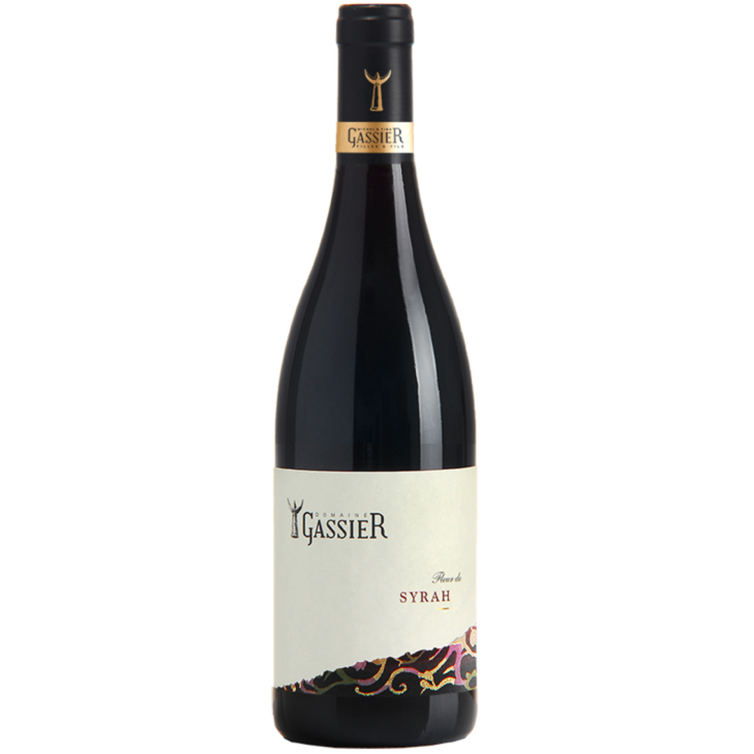 Domaine Gassier Fleur de Syrah Costieres de Nimes, Rhone, France 2022 Case (6x750ml)