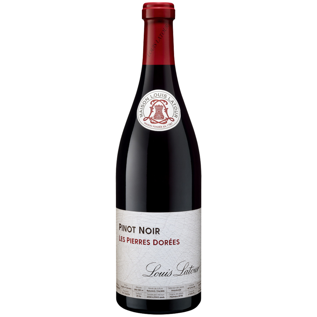 Louis Latour Coteaux Bourguignons 'Les Pierres Dorees' Pinot Noir, Burgundy, France 2021 Case (6x750ml)