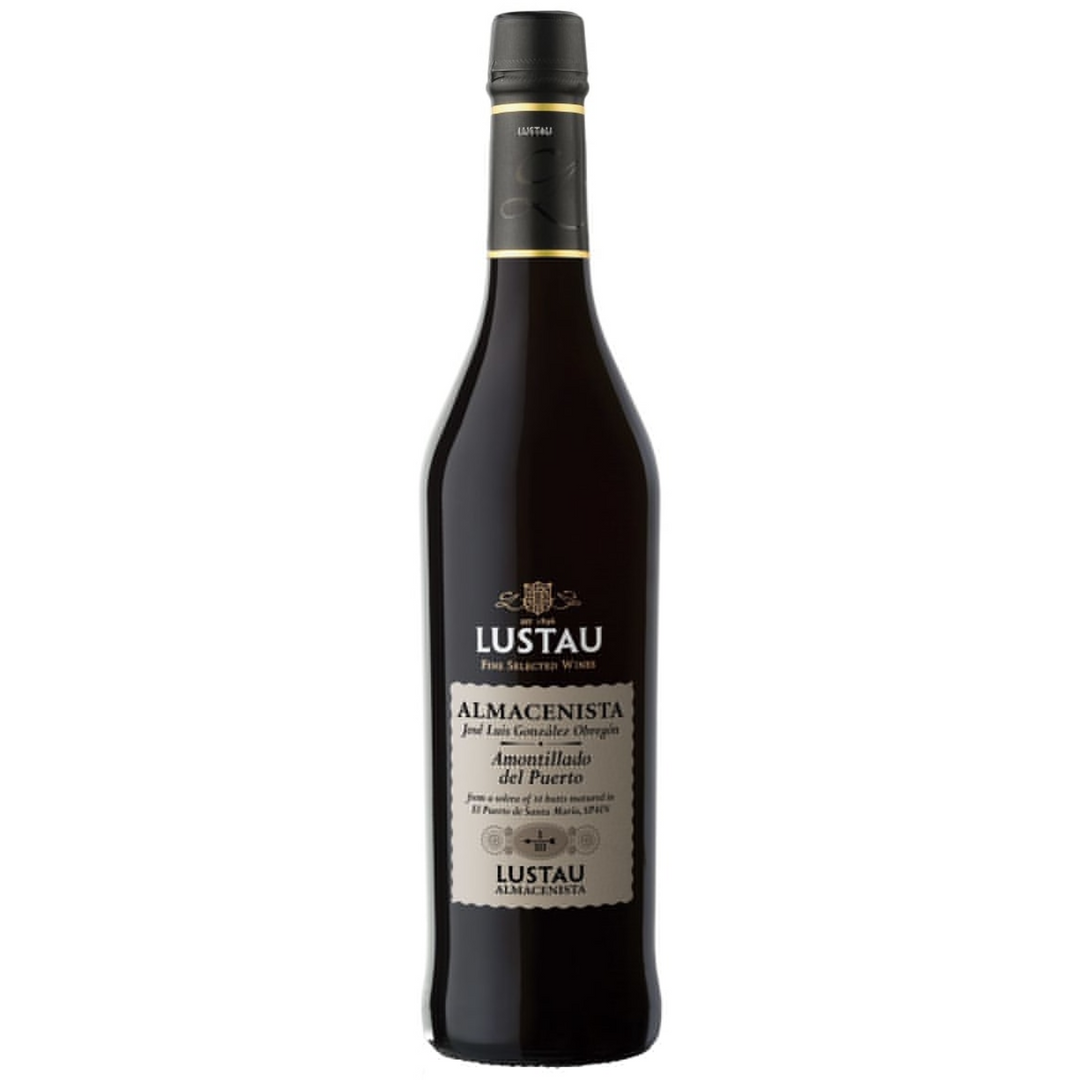 Lustau Almacenista Jose Luis Gonzalez Obregon Amontillado del Puerto Sherry, Andalucia, Spain NV 500ml