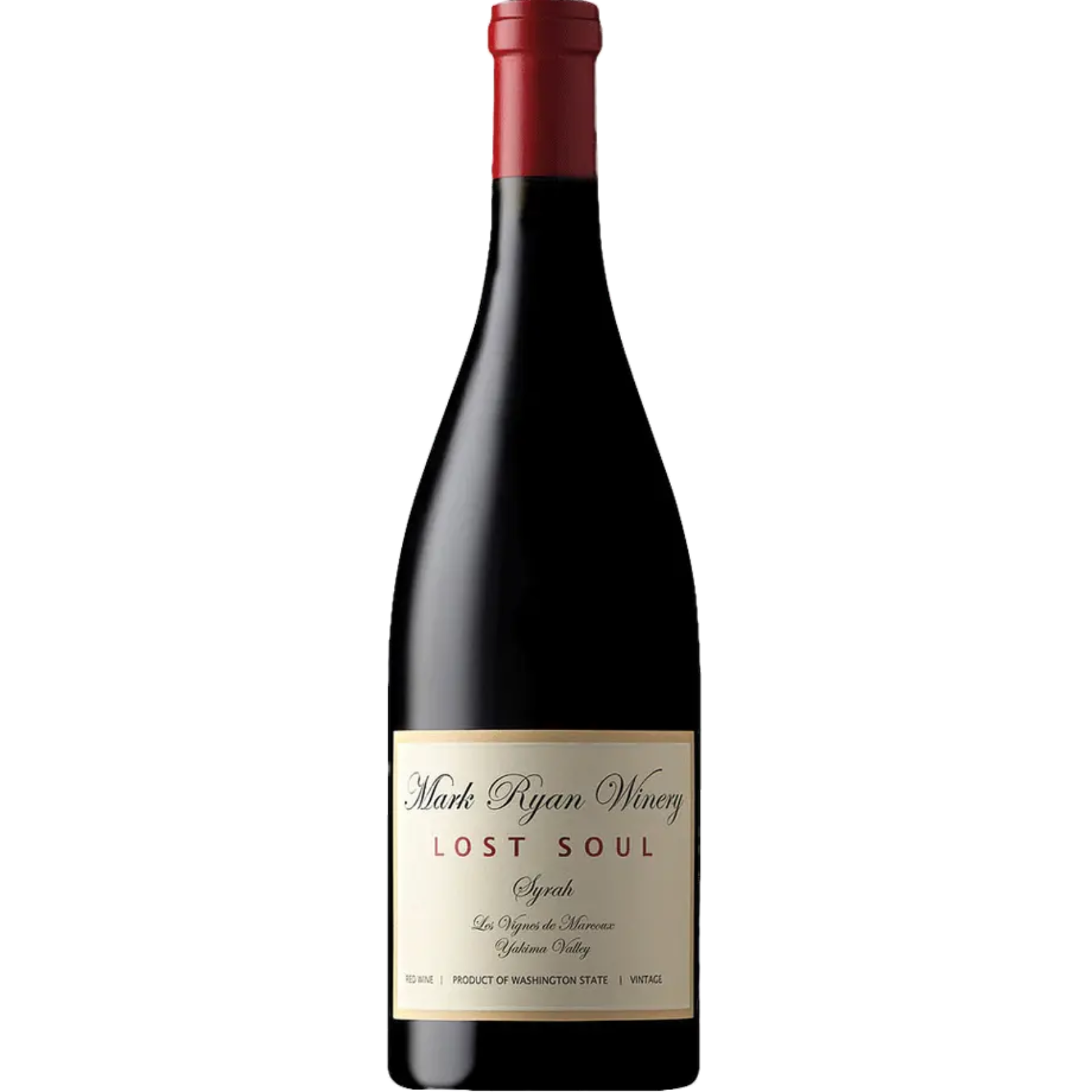 ✿キラ⭐︎♡ 　リボンレイ　✿ハンド ストラップ　❤ワイン×ワイン　ククイ Mark Ryan Winery Lost Soul Syrah, Yakima Valley, USA 2021
