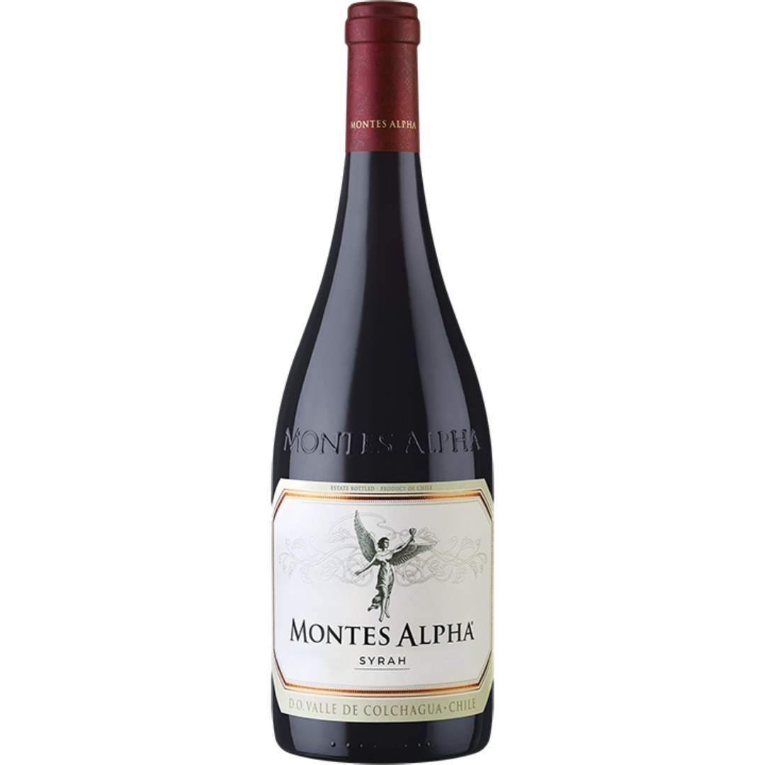 Montes Alpha Syrah, Colchagua Valley, Chile 2022 Case (6x750ml)