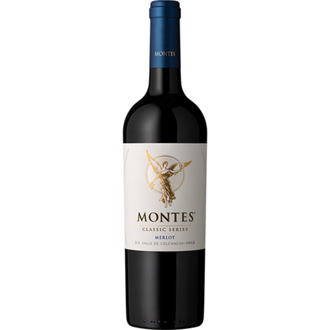 Montes Classic Series Merlot, Colchagua Valley, Chile 2022 Case (6x750ml)