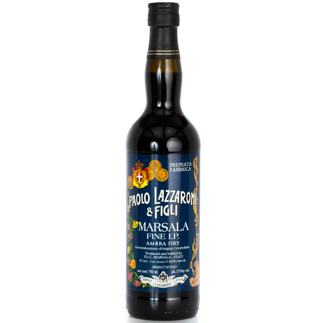 Paolo Lazzaroni & Figli Marsala Fine I.P. Ambra Dry, Sicily, Italy NV