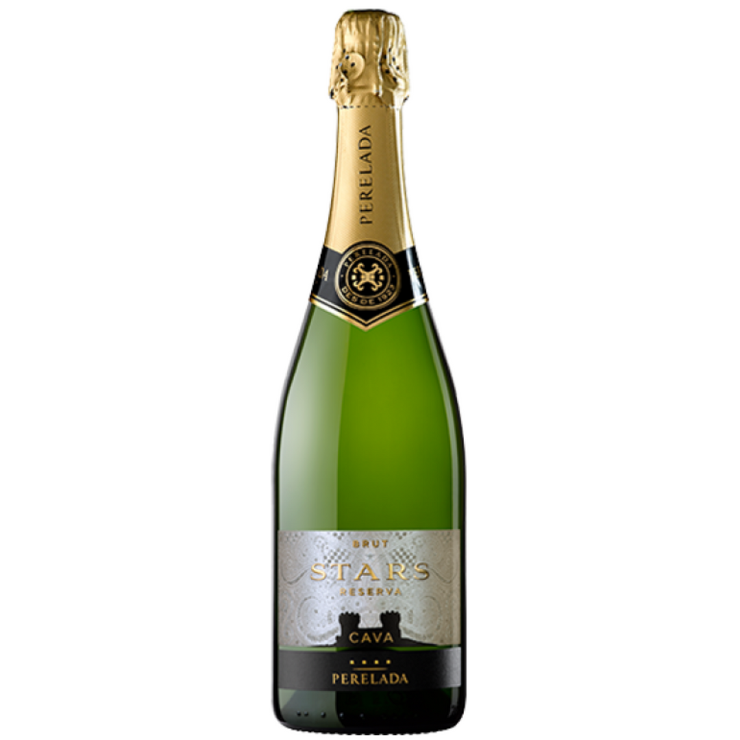 Perelada 'Stars' Reserva Brut Cava, Catalonia, Spain 2021 Case (6x750ml)