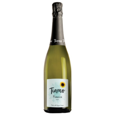 Tiamo Organic Prosecco NV Veneto Italy Fine Bubbles