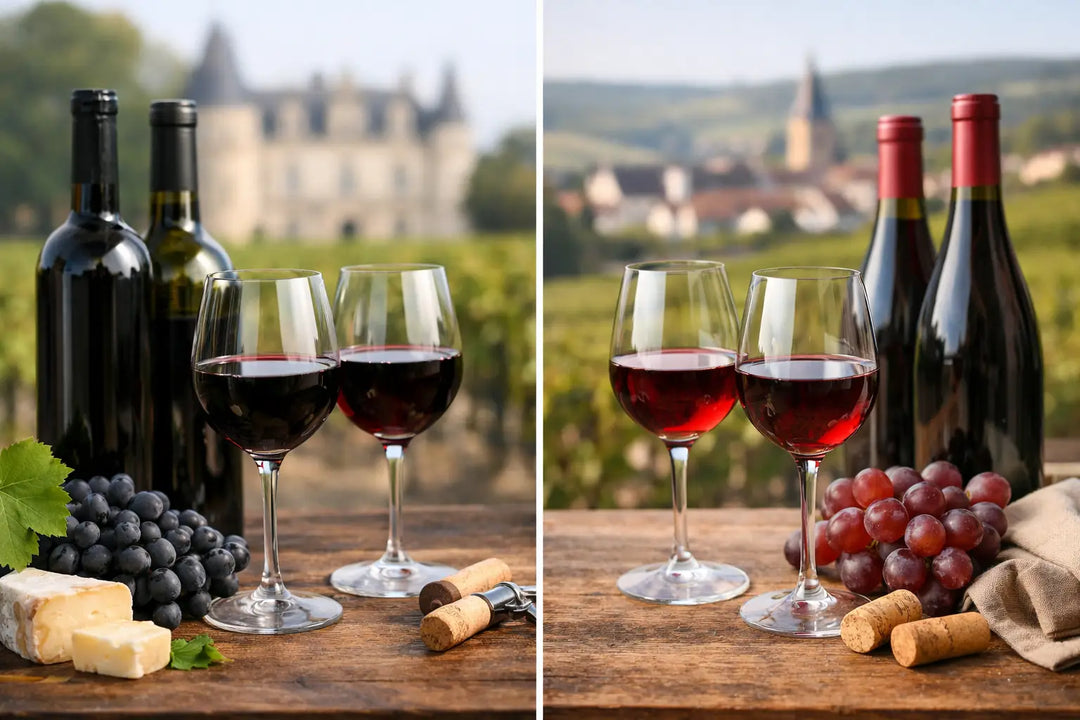 Bordeaux Versus Burgundy Differences