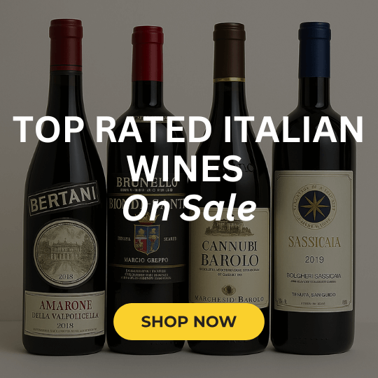Top Rated Italian Wines on Sale | 90+ Point Deals