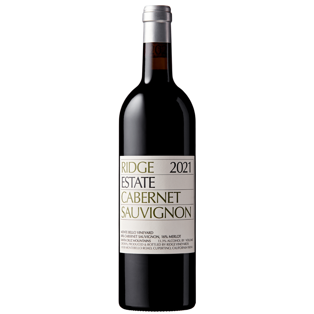 2021 | Ridge Estate Cabernet Sauvignon | Santa Cruz Mountains