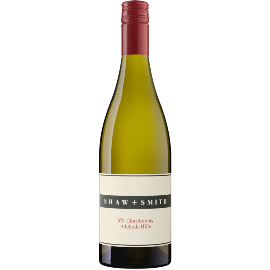 Bottle of Shaw + Smith M3 Chardonnay 2022, a Chardonnay white wine from Adelaide Hills, Australia.