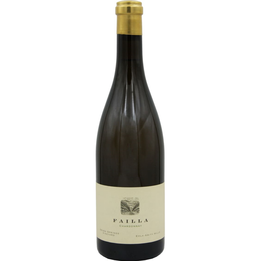 Bottle of Failla Seven Springs Chardonnay 2022, a Chardonnay white wine from Eola-Amity Hills, United States.