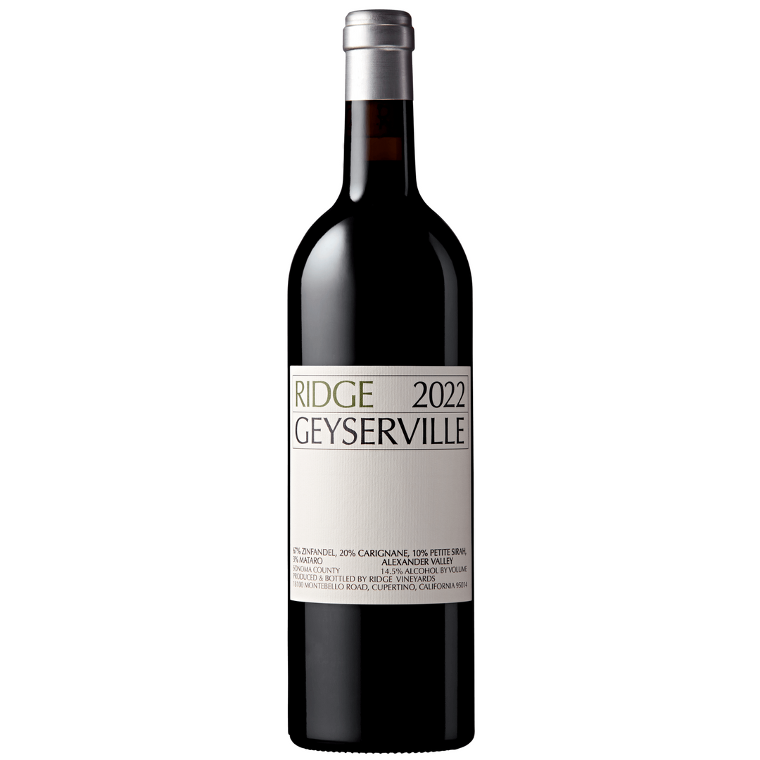 2022 | Ridge Vineyards Geyserville | Alexander Valley