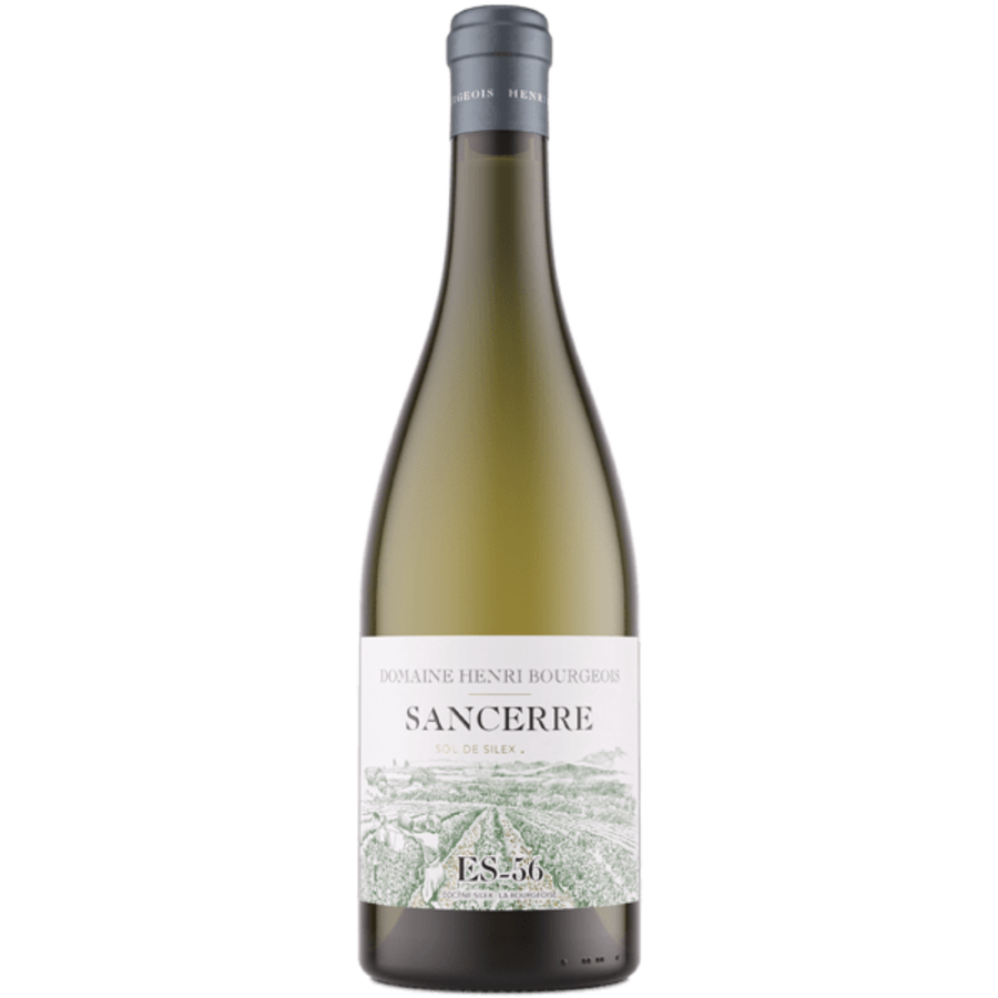 Bottle of Henri Bourgeois Sancerre ES-56 2023, a Sauvignon Blanc white wine from Loire, France.