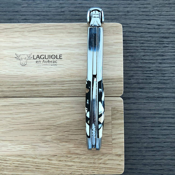 Handcrafted Sommelier Waiter's Corkscrew with Nougatine Handle by Laguiole en Aubrac
