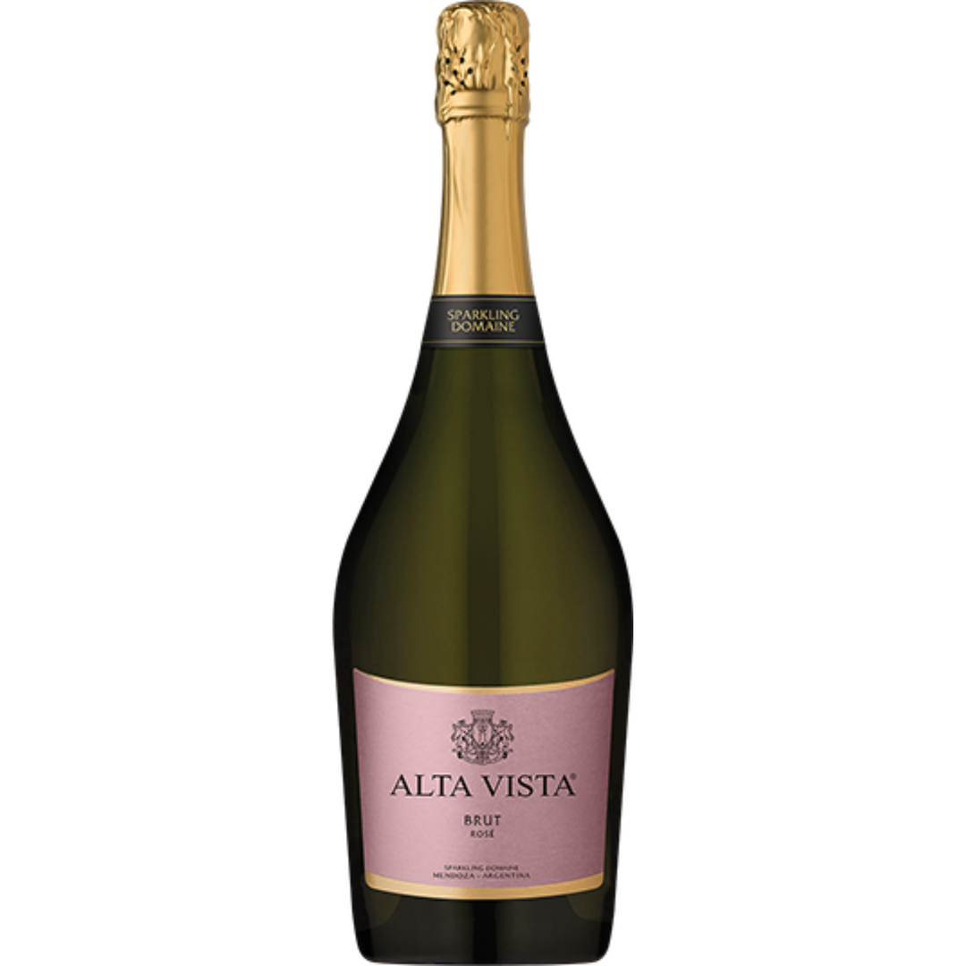 Alta Vista Brut Rosé, Mendoza, Argentina NV Case (6x750ml)