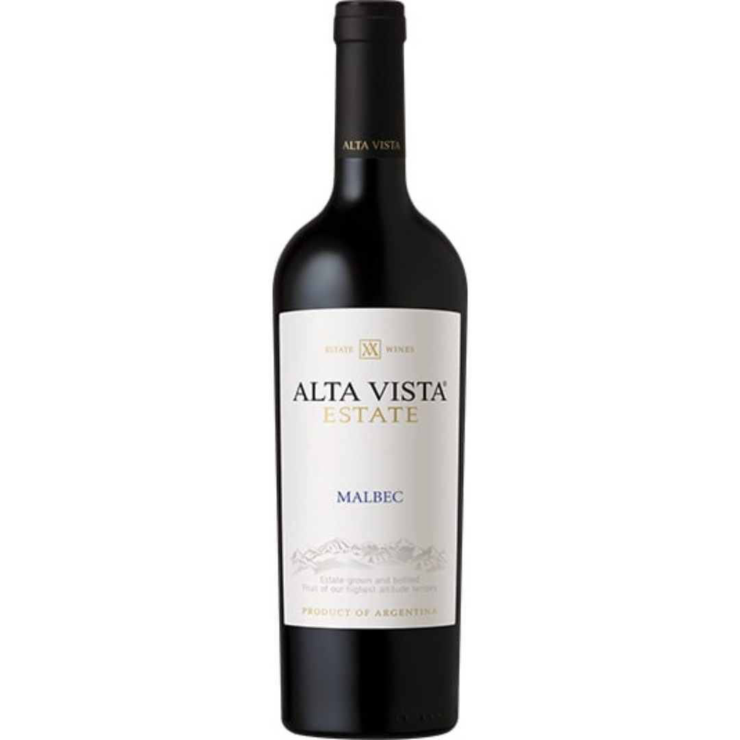 Alta Vista Estate Malbec, Mendoza, Argentina 2020 Case (6x750ml)