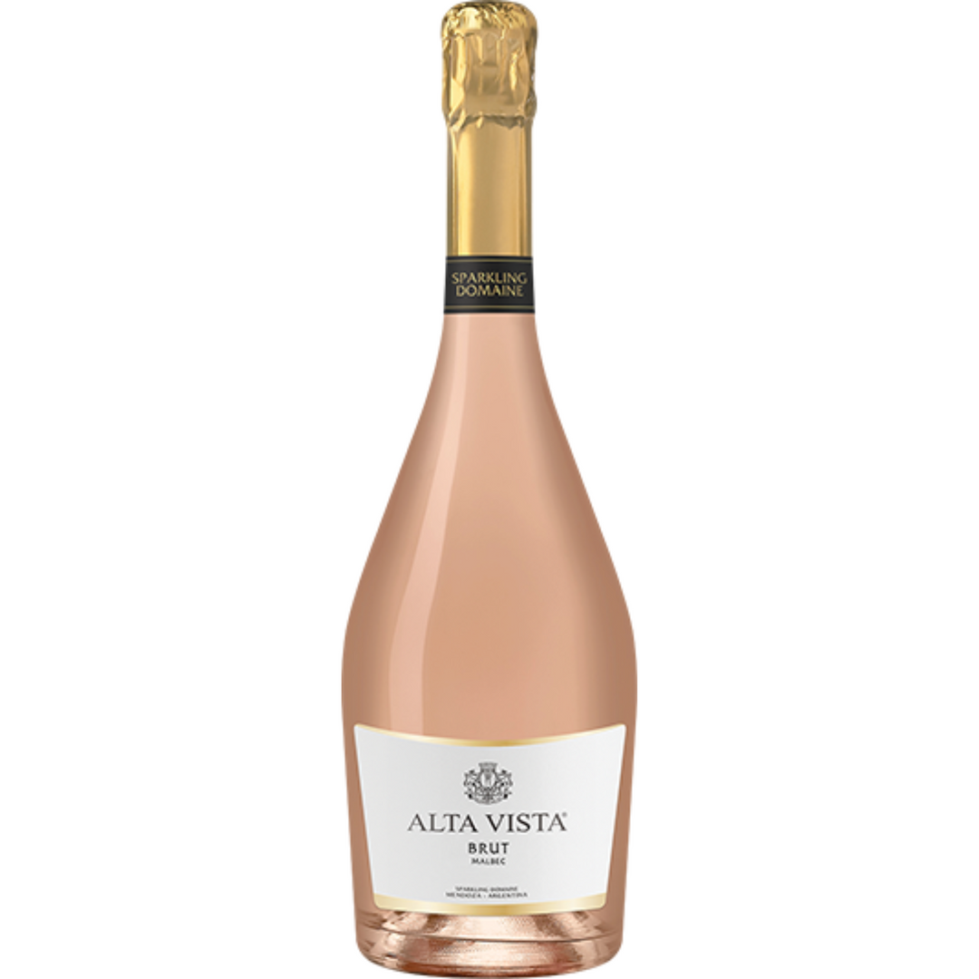 Alta Vista Malbec Rose Brut, Mendoza, Argentina NV Case (6x750ml)
