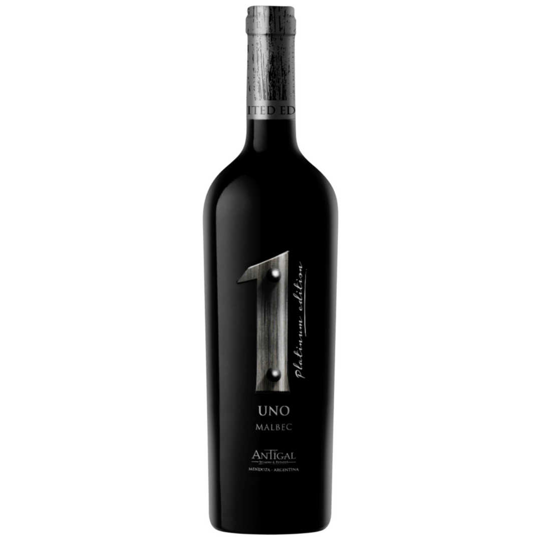 Antigal 1 Uno 'Platinum Edition' Malbec, Mendoza, Argentina 2020 Case (6x750ml)