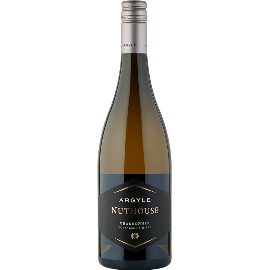 Bottle of Argyle Nuthouse Chardonnay 2021, a Chardonnay white wine from Willamette Valley, United States.