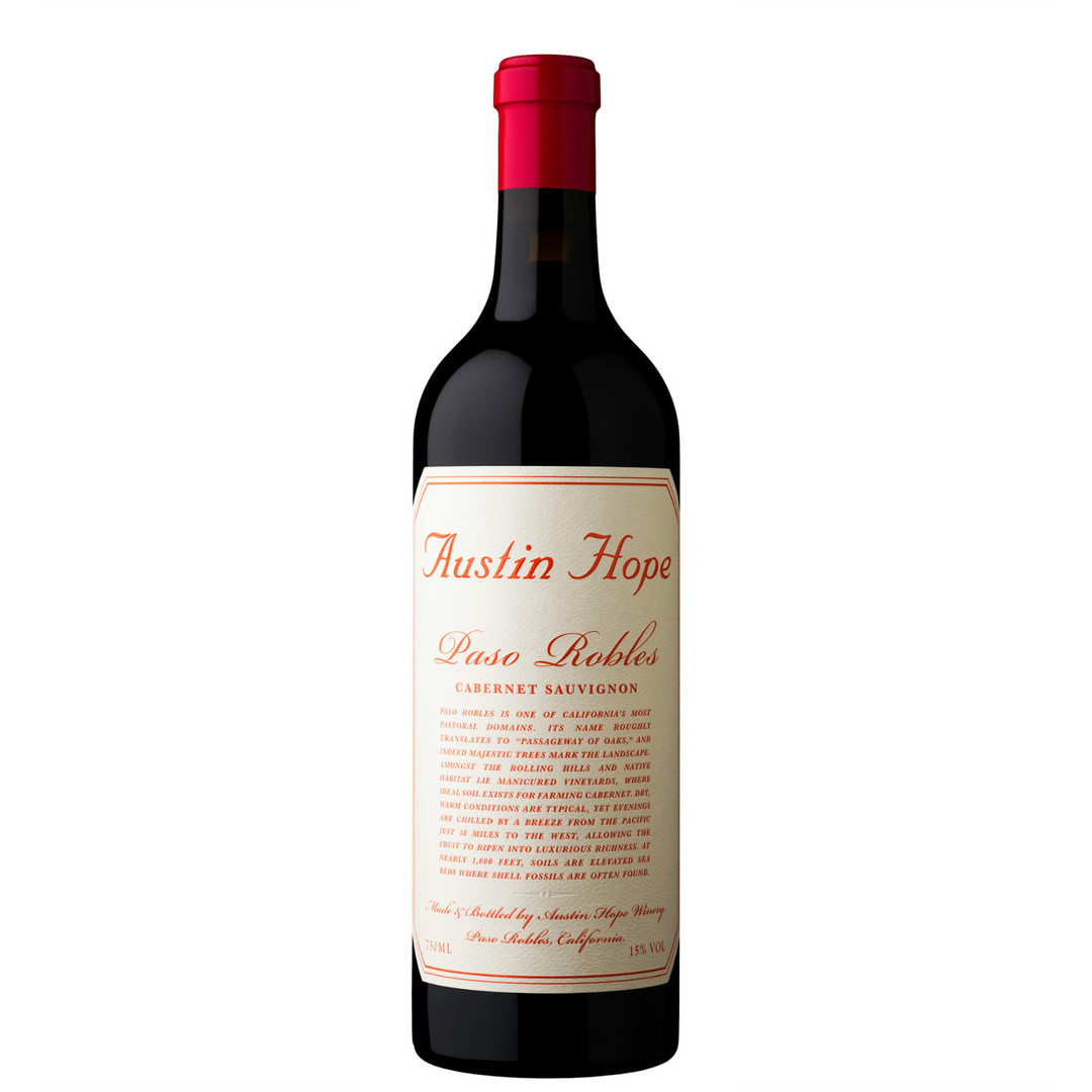 Austin Hope Winery Cabernet Sauvignon, Paso Robles 2022