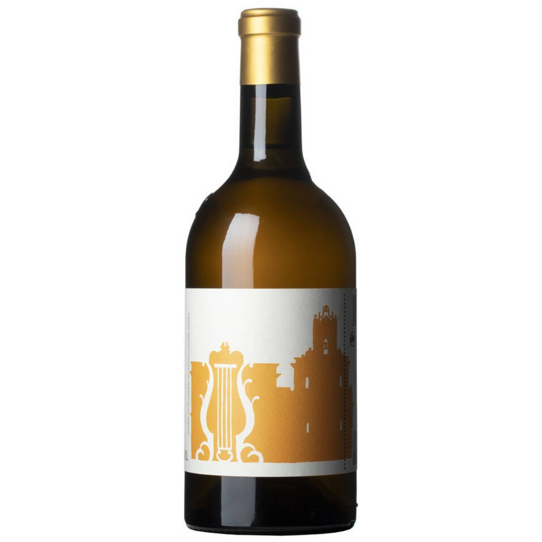 Bottle of Azienda Agricola Cos Rami Bianco 2021, a white wine from Sicily, Italy.