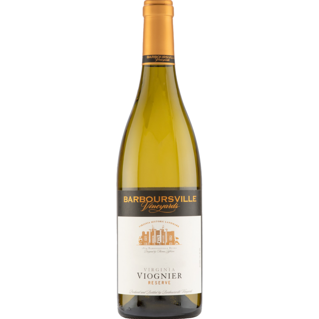 Barboursville Vineyards Reserve Viognier, Virginia, USA 2023 Case (6x750ml)