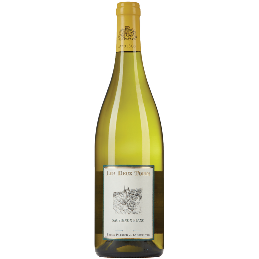 Baron de Ladoucette Touraine Les Deux Tours Sauvignon Blanc, Loire, France 2022 Case (6x750ml)