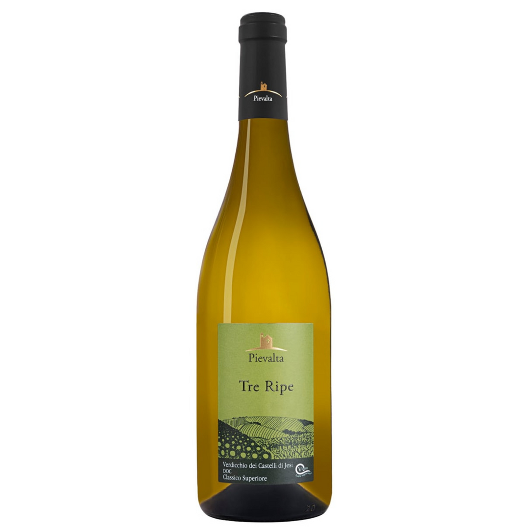 Barone Pizzini Pievalta 'Tre Ripe' Verdicchio dei Castelli di Jesi Classico Superiore, Marche, Italy 2022 Case (6x750ml)