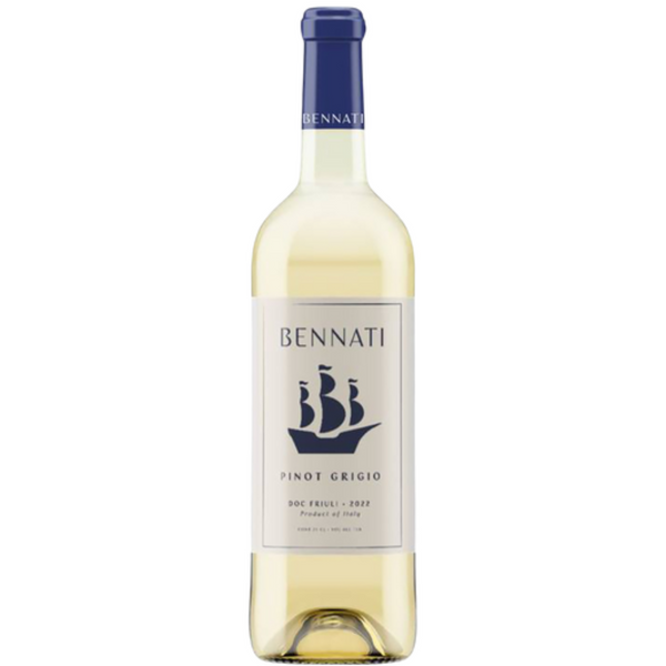 Bennati Pinot Grigio Friuli, Friuli-Venezia Giulia, Italy 2022 Case (6x750ml)
