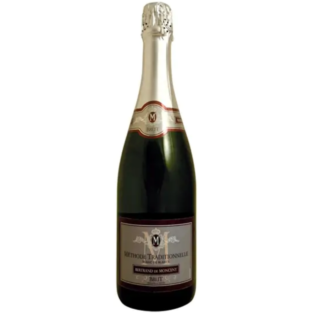 Bertrand de Monceny Cremant de Bourgogne Blancs de Blancs, France NV Case (6x750ml)