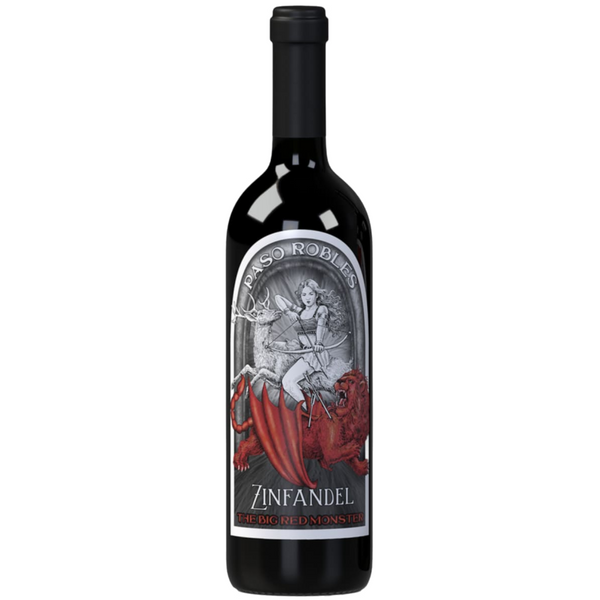 Big Red Productions 'The Big Red Monster' Zinfandel, Paso Robles, USA NV Case (6x750ml)