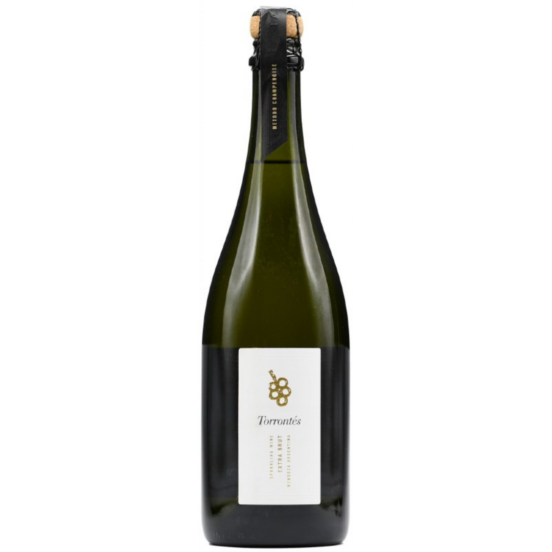 Bodega Tapiz Sparkling Torrontes Extra Brut, Agrelo, Argentina NV Case (6x750ml)
