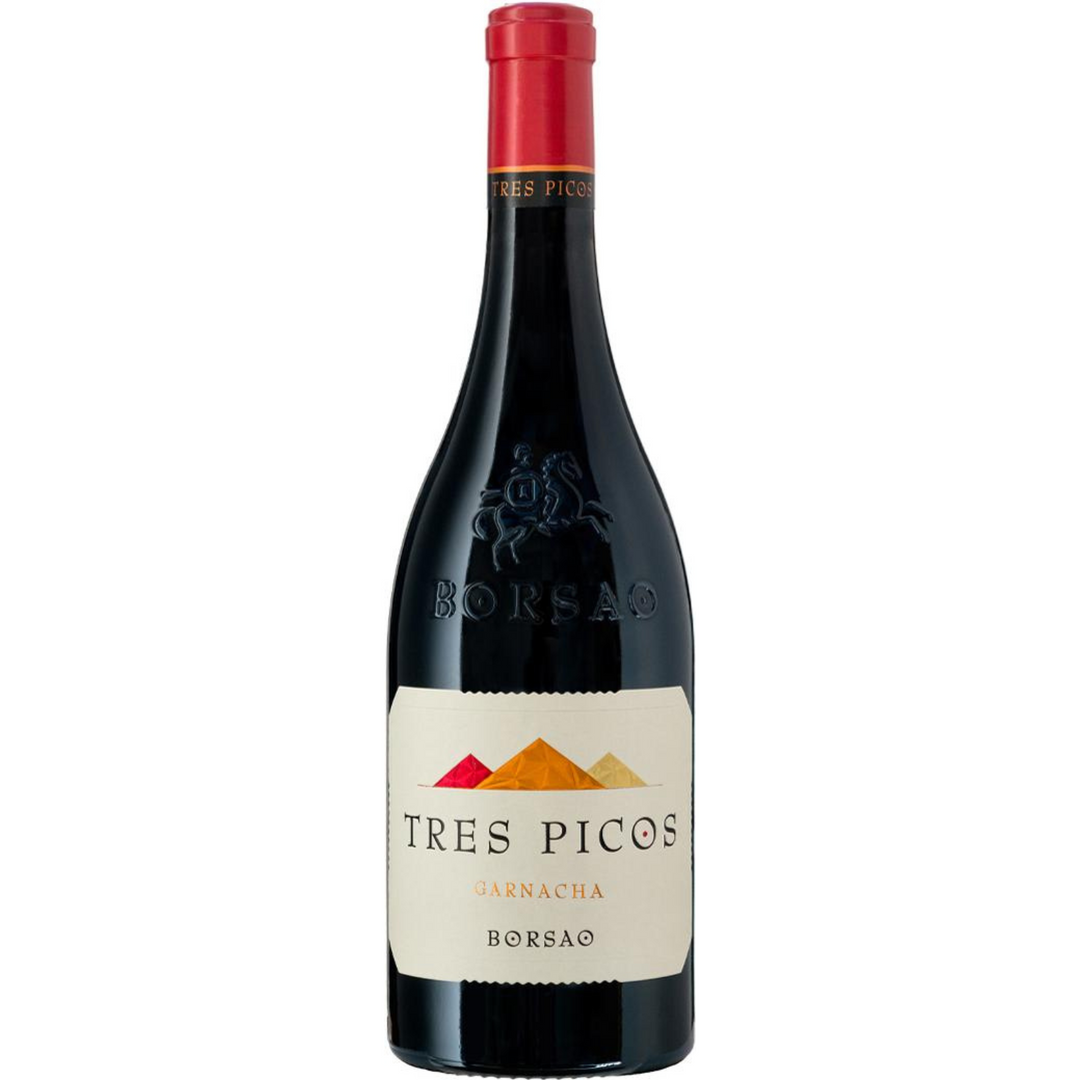 Bodegas Borsao Tres Picos Garnacha, Campo de Borja, Spain 2021 Case (6x750ml)