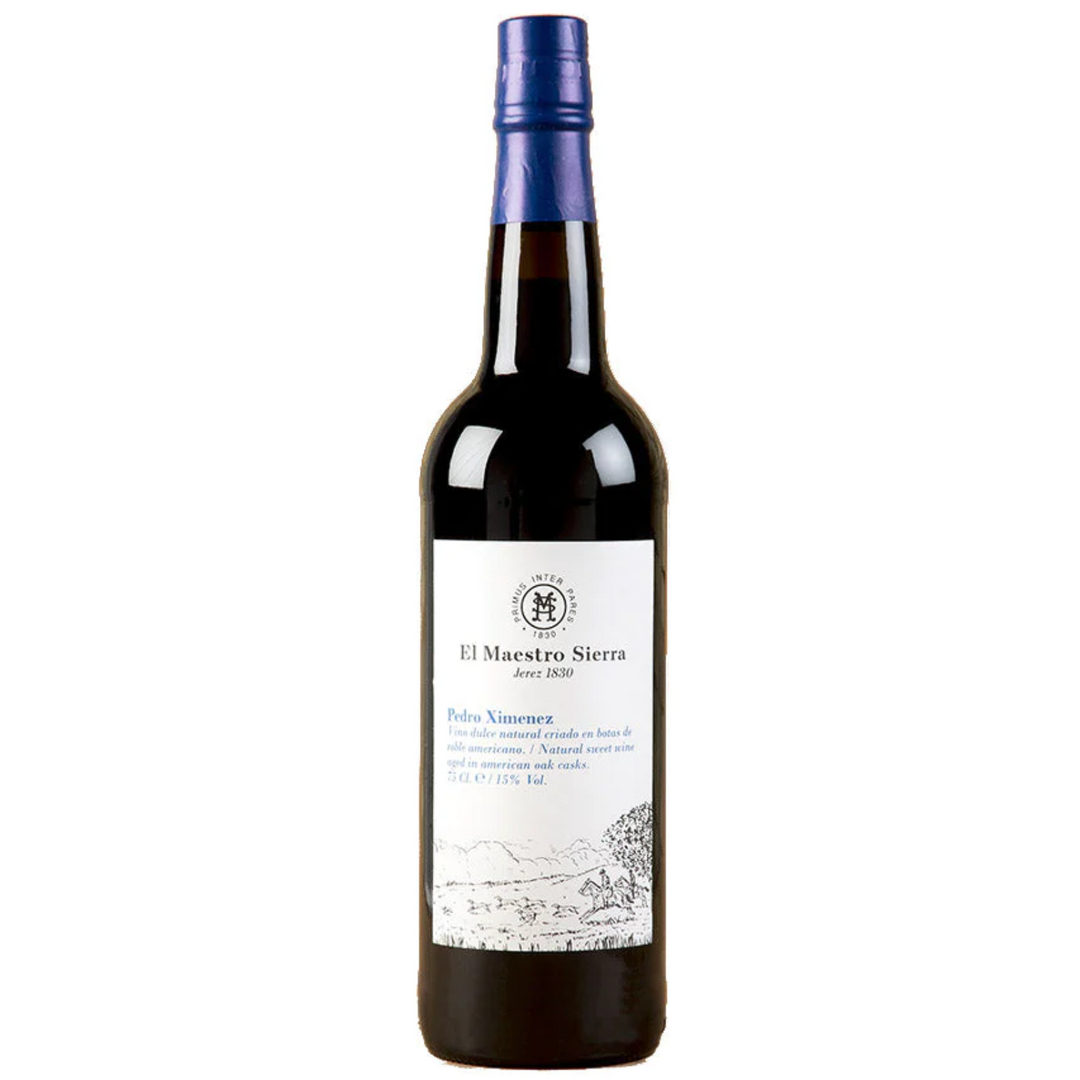 Bodegas El Maestro Sierra Pedro Ximenez Sherry, Andalucia, Spain NV 375ml Case (6x375ml)