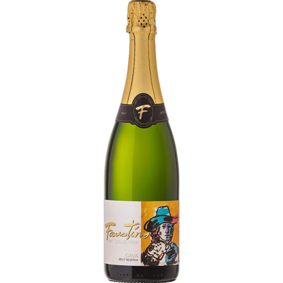 Bodegas Faustino Faustino Art Collection Brut Reserva Cava Catalonia, Spain NV Case (6x750ml)