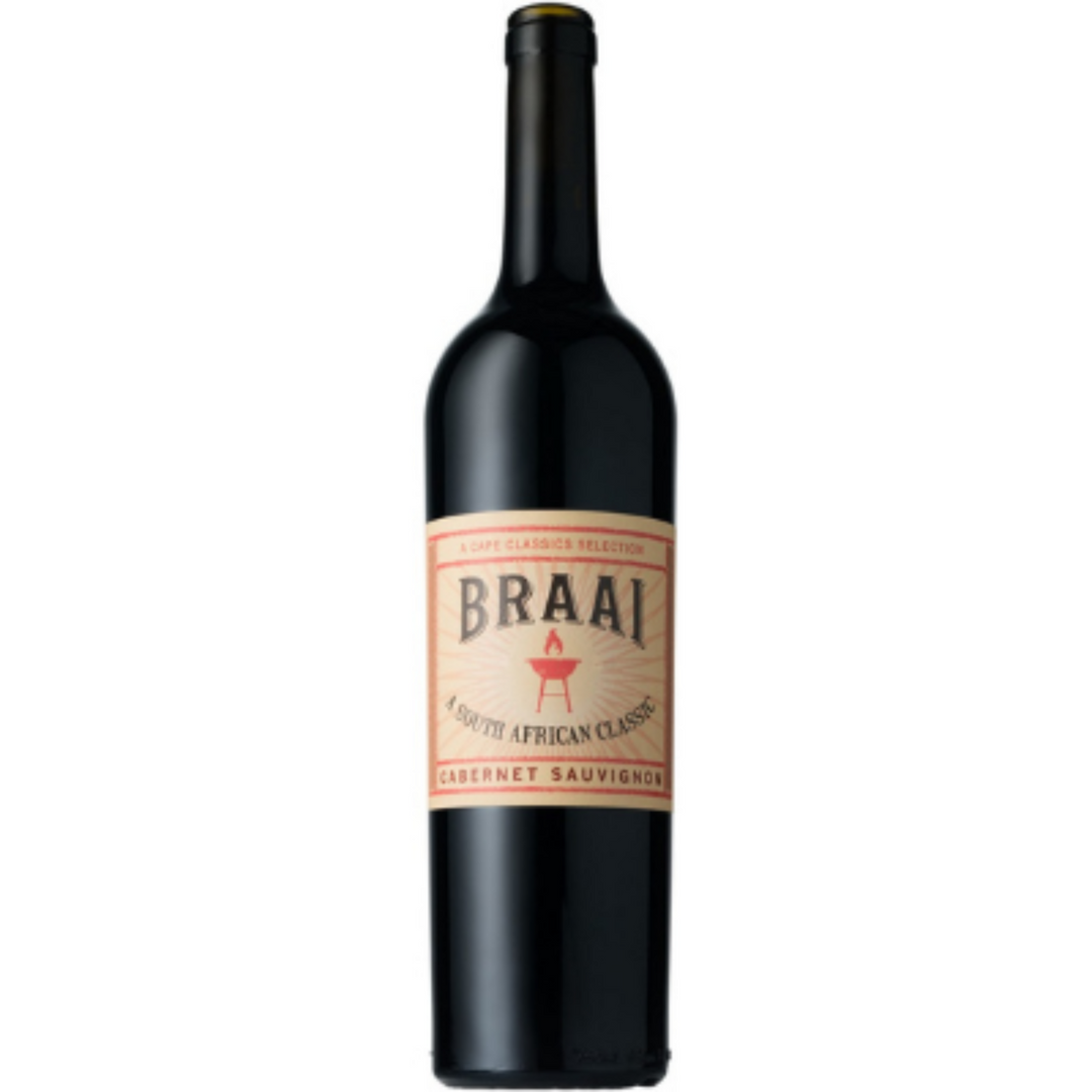 Braai Cabernet Sauvignon, Western Cape, South Africa 2023 Case (6x750ml)