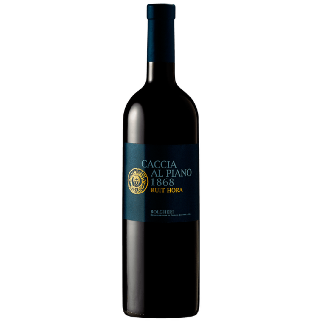 Caccia al Piano 1868 'Ruit Hora' Bolgheri Rosso, Tuscany, Italy 2019