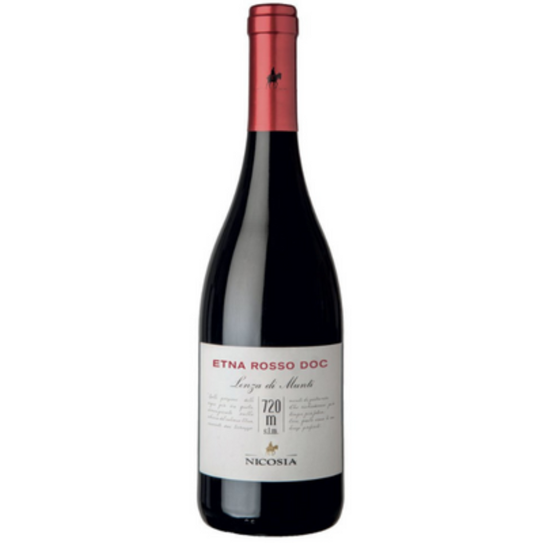 Cantine Nicosia 'Lenza di Munti' 720m s.l.m Etna Rosso, Sicily, Italy 2018 Case (6x750ml)