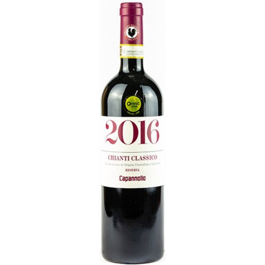 Capannelle Chianti Classico Riserva DOCG, Tuscany, Italy 2016 Case (3x1.5L)