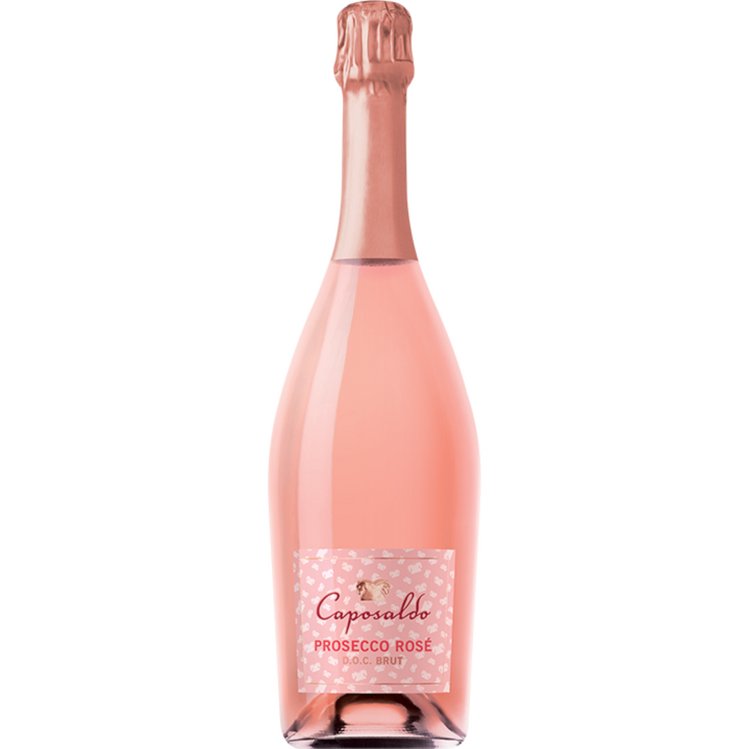 Caposaldo Prosecco Rose Brut, Veneto, Italy NV Case (6x750ml)