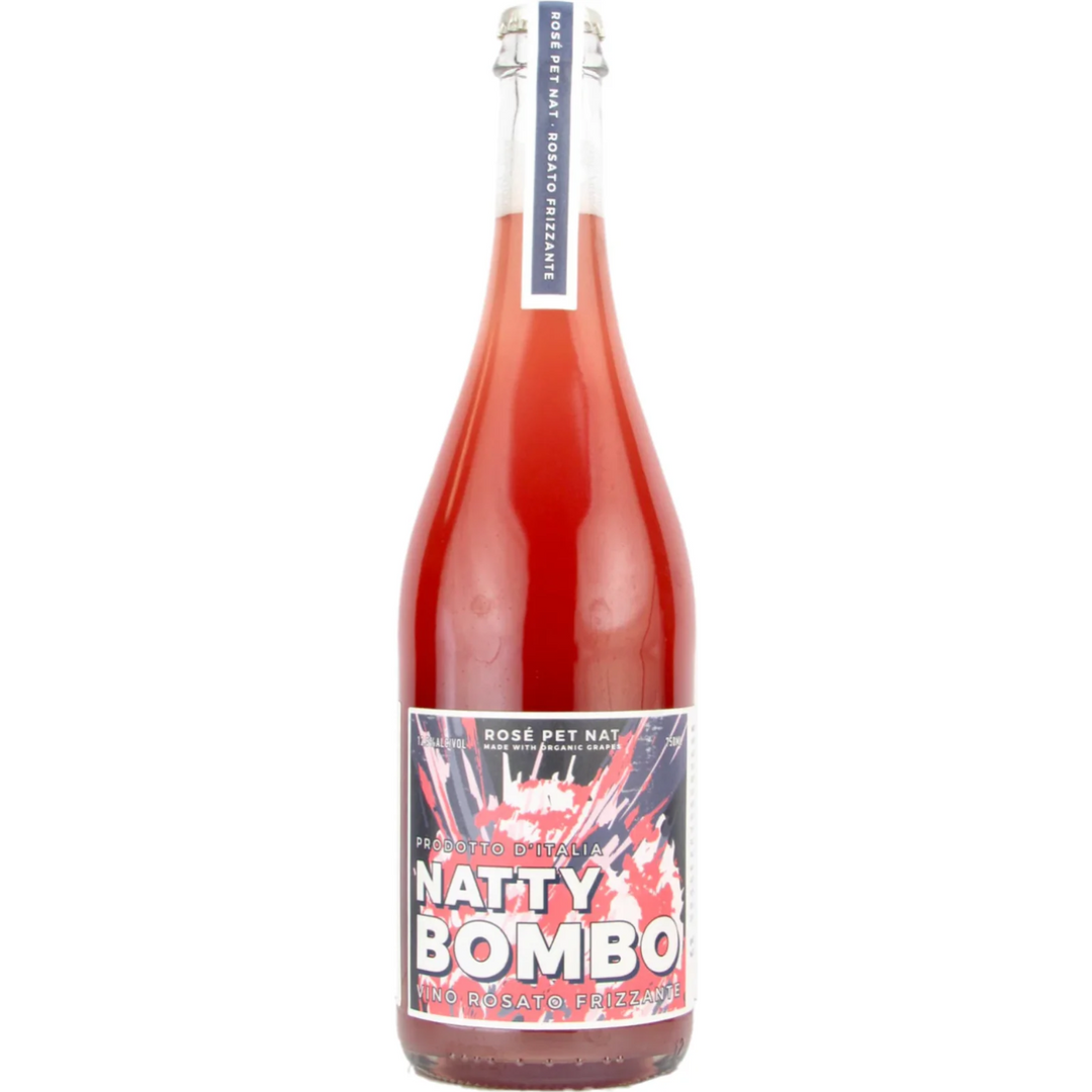 Natty Bombo Pet-Nat Rosé by Cascina Belmonte, Lombardy, Italy