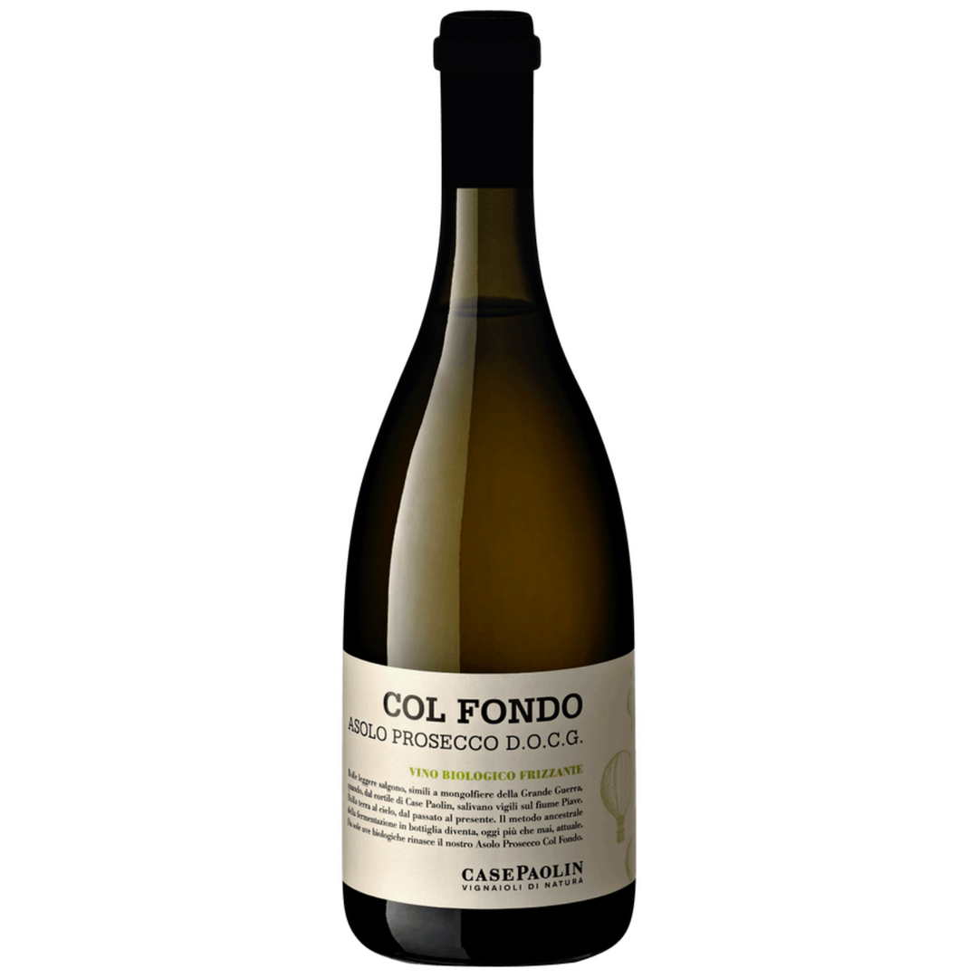 Case Paolin 'Col Fondo' Frizzante Asolo Prosecco, Veneto, Italy NV