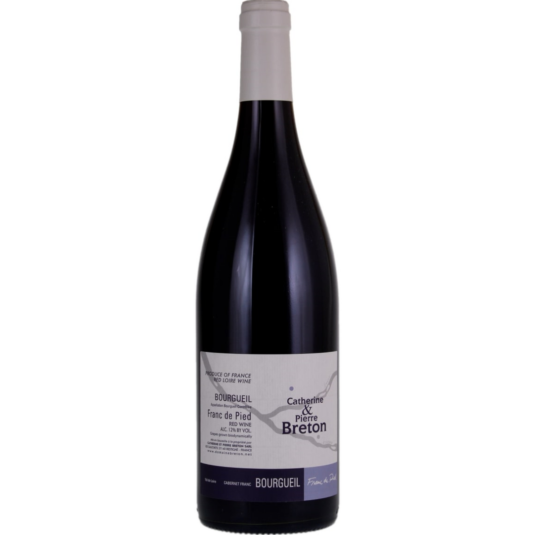 Catherine et Pierre Breton Bourgueil 'Franc de Pied', Loire, France 2023