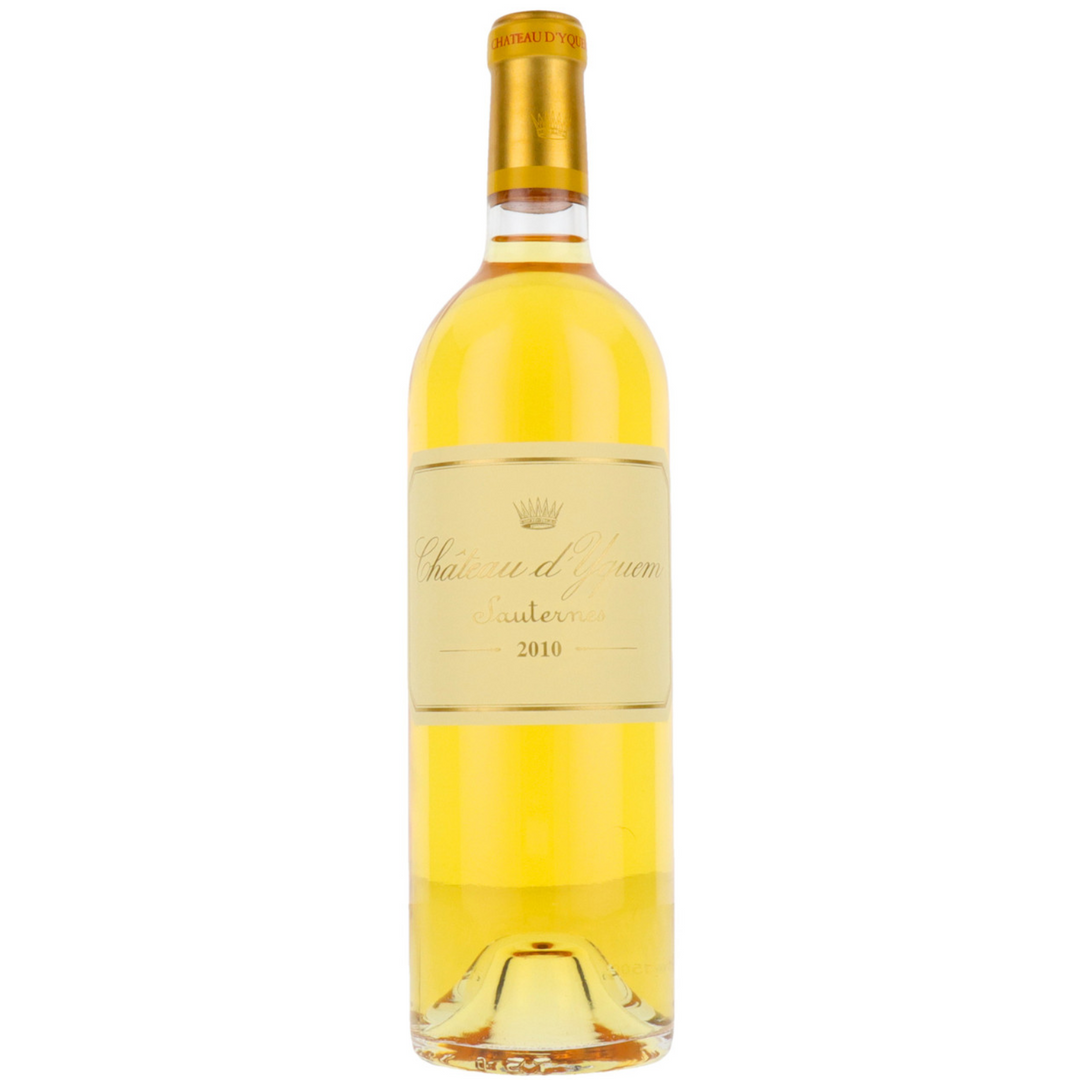 Chateau d'Yquem 2010 Sauternes France Gold Dessert Wine 375ML