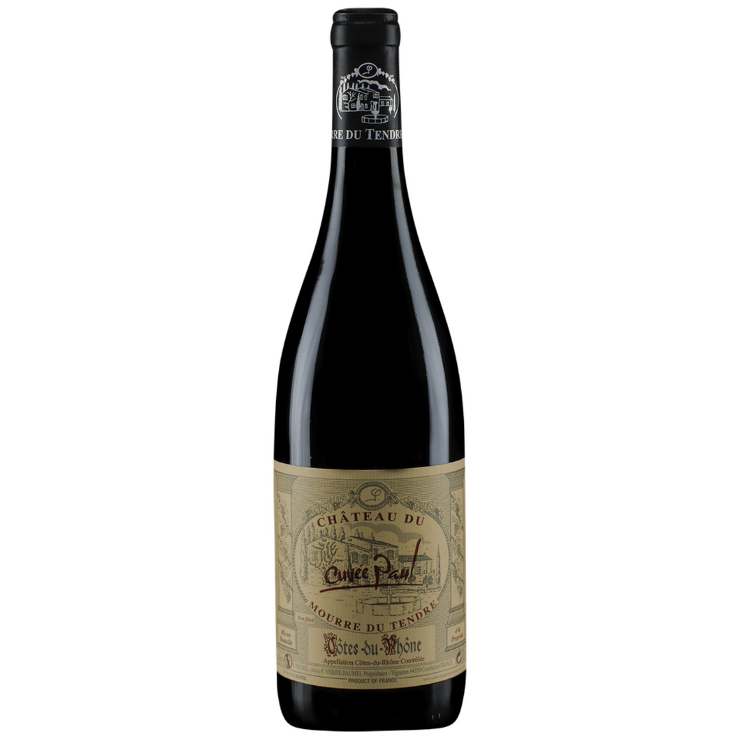 Chateau du Mourre du Tendre Cotes du Rhone 'Cuvee Paul', France 2021 Case (6x750ml)