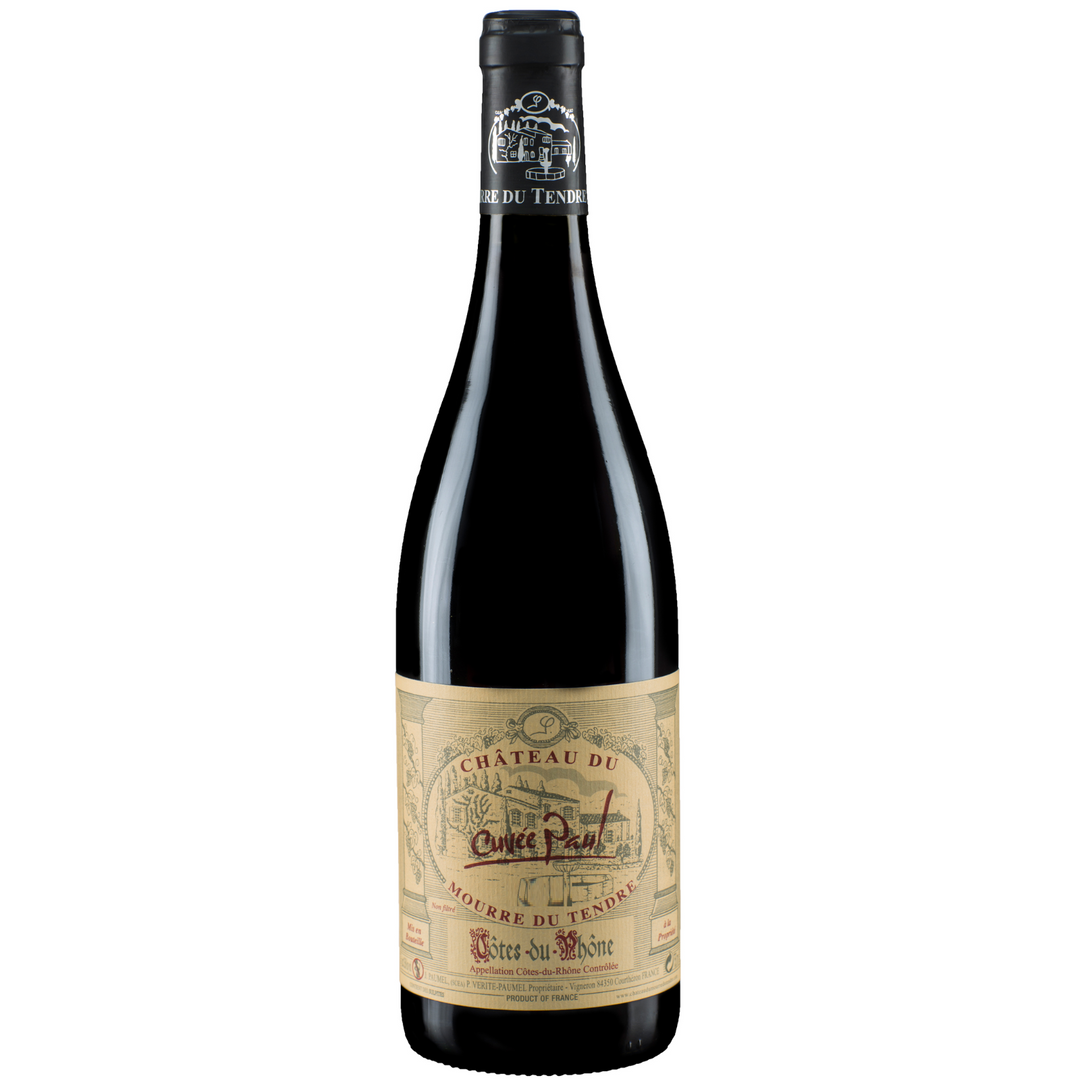 Chateau du Mourre du Tendre Cotes du Rhone 'Cuvee Paul', France 2017 Case (6x750ml)