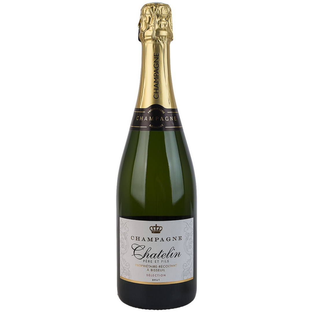 Chatelain Brut, Champagne, France NV Case (6x750ml)